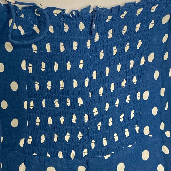 NWT Reformation Juliette Lazuli Print Dress - Sz 6 - Picture 7 of 11